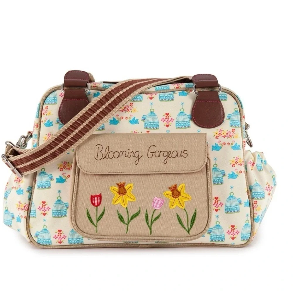 Flights of Fancy Birdcage diaper Bag